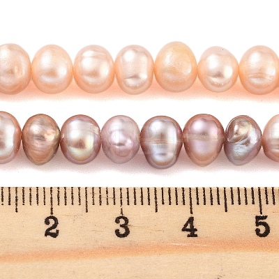 Natural Cultured Freshwater Pearl Beads Strands PEAR-C003-12C-1