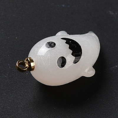 Halloween Opaque Resin Pendants RESI-B010-04D-1