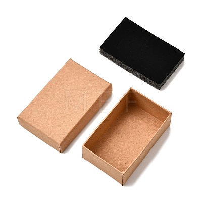 8Pcs Cardboard Jewelry Set Boxes CBOX-FP0001-01-1