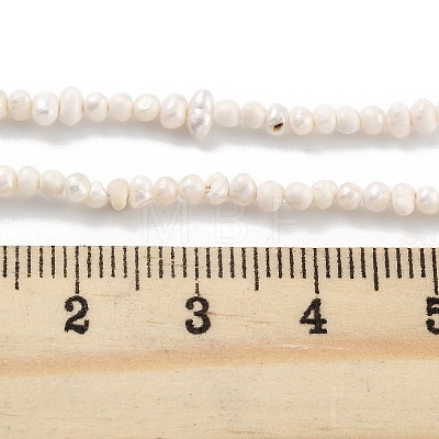 Natural Cultured Freshwater Pearl Beads Strands PEAR-C003-04A-1