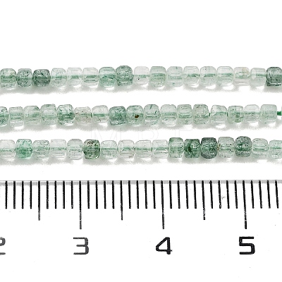 Natural Green Strawberry Quartz Beads Strands G-H042-B11-01B-1