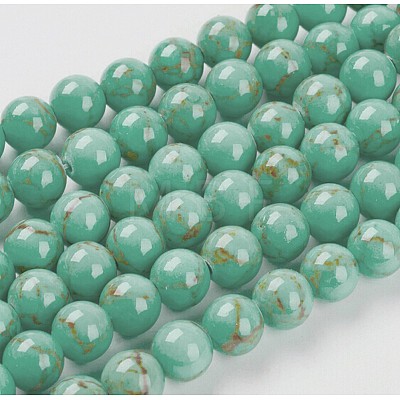 Synthetic Turquoise Beads G-H1144-1-1