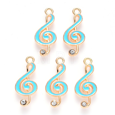 Alloy Enamel Pendants ENAM-S121-021-1