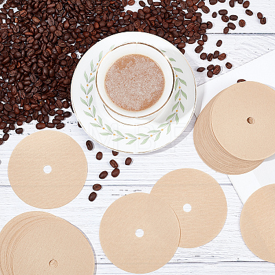 Round Coffee Filter Paper AJEW-WH0413-66-1