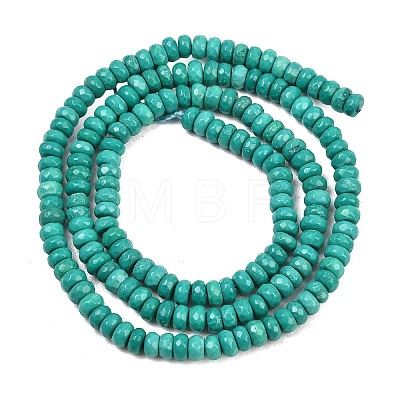 Natural Magnesite Beads Strands G-Z143-F01-01C-1
