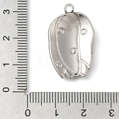 Anti-Tarnish 304 Stainless Steel Pendants STAS-I310-19P-1