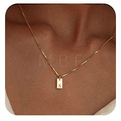 304 Stainless Steel Box Chain Necklaces FS-WG1FEB4-28-1