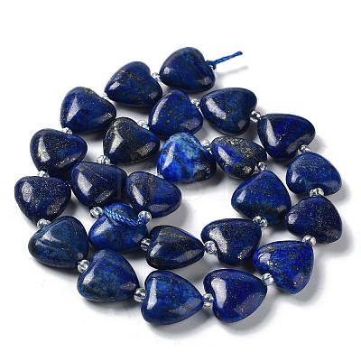 Natural Lapis Lazuli Beads Strands G-E614-A05-01-1