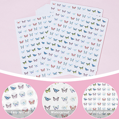 Paper Stickers DIY-SP0007-43C-1