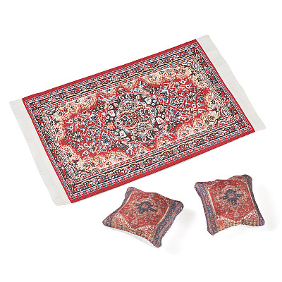 Turkish Style Mini Nylon Carpets AJEW-TA0003-66B-1