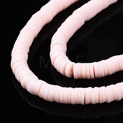 Eco-Friendly Handmade Polymer Clay Beads X-CLAY-R067-6.0mm-27-1