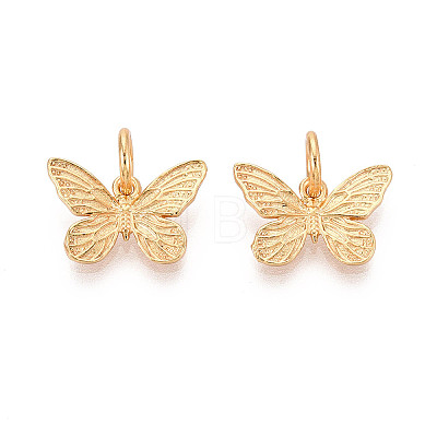 925 Sterling Silver Butterfly Charms STER-N016-109G-1