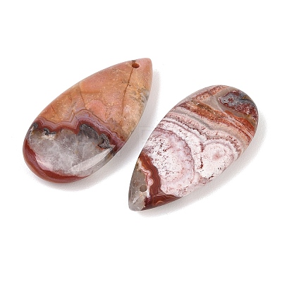 Natural Mexican Agate Pendants G-K381-07-1