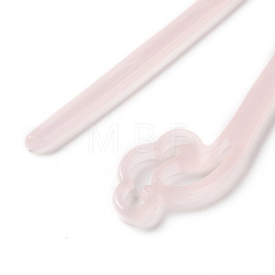 Opaque Acrylic Hair Sticks OHAR-C011-03I-1