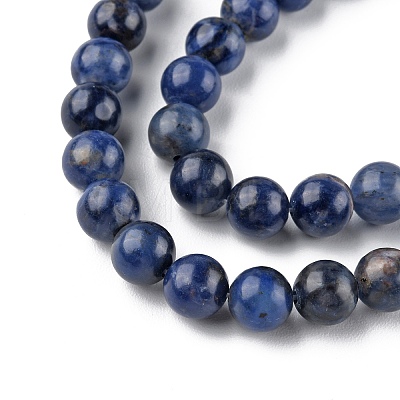 Natural Sodalite Beads Strands G-G0003-C01-C-1