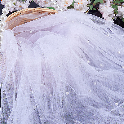 Nylon Mesh Fabric DIY-WH0591-481-1