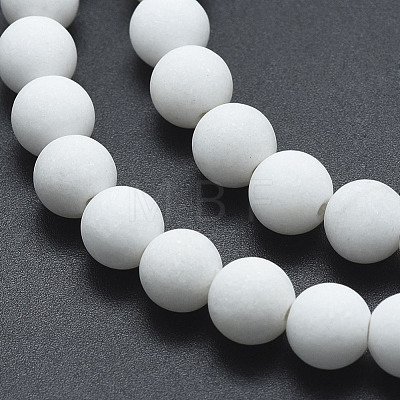 Natural Mashan Jade Beads Strands X-G-K245-01J-8mm-1