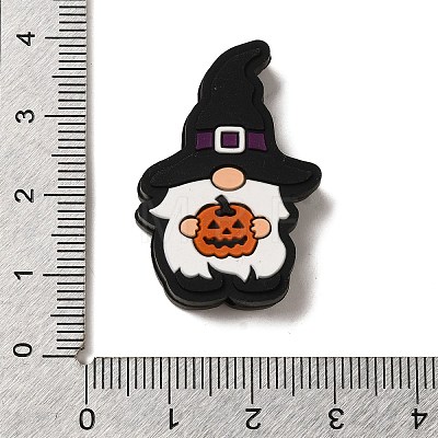 Halloween Series Silicone Beads SIL-S007-02F-1