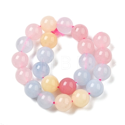 Dyed Natural Malaysia Jade Beads Strands G-G021-02B-24-1