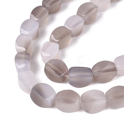 Natural Agate Beads Strands G-Q604-02A-11-1