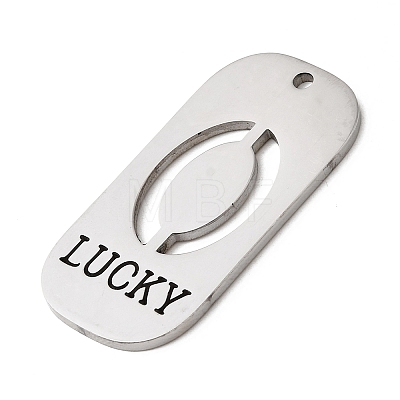 304 Stainless Steel Pendants STAS-D200-02A-P-1