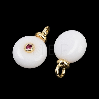 Natural White Jade Pendants G-Z134-02G-02-1