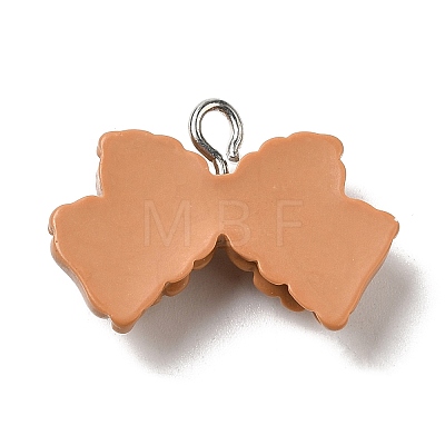 Opaque Resin Pendants RESI-C037-01C-1