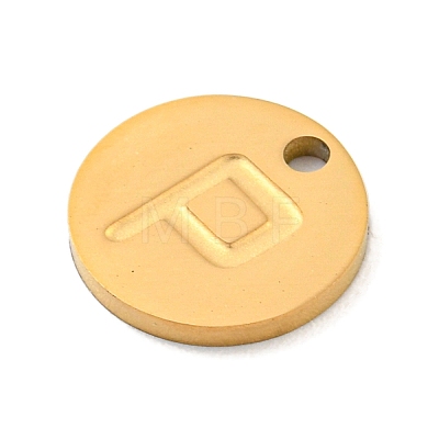 Ion Plating(IP) 304 Stainless Steel Pendants FIND-M017-02G-P-1