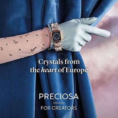 Preciosa® MAXIMA Crystal No Hotfix Flatback Stones Y-PRC-NSS10-51000-200-1