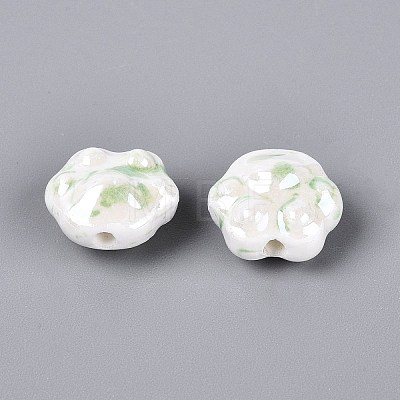 Handmade Porcelain Beads PORC-N012-08B-1