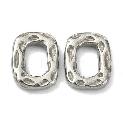 Non-Tarnish 304 Stainless Steel Linking Rings STAS-E191-09P-1