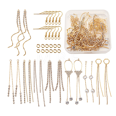 DIY Tassels Earring  Making Kits DIY-TA0002-98G-1