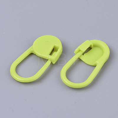Plastic Knitting Crochet Locking Stitch Markers Holder TOOL-R028-15-1