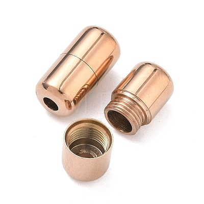 304 Stainless Steel Screw Clasps STAS-A138-10B-KCG-1