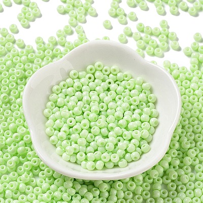 Baking Paint Glass Seed Beads SEED-H002-I-A523-1