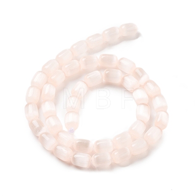 Natural Selenite Beads Strands G-F750-B-08-1