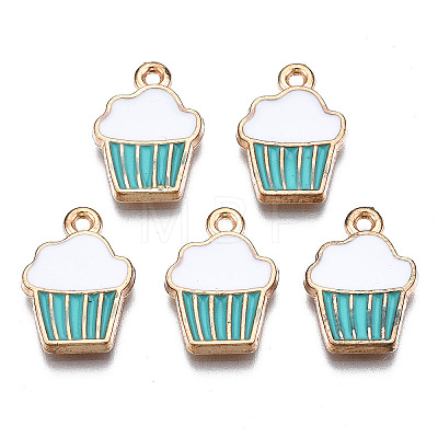 Alloy Enamel Pendants ENAM-S121-127E-1