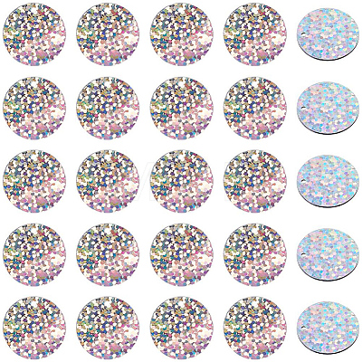 100G PVC Paillette/Sequin Pendants PVC-CY0001-09A-1