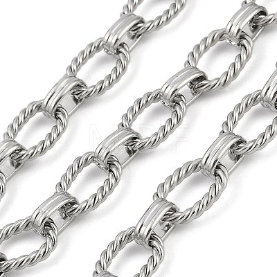 Non-Tarnish 304 Stainless Steel Chains CHS-A013-01P-1