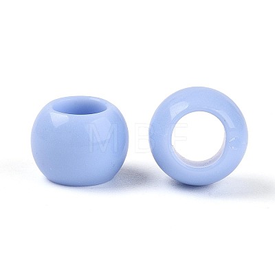 Opaque Acrylic Beads SACR-N018-05J-1