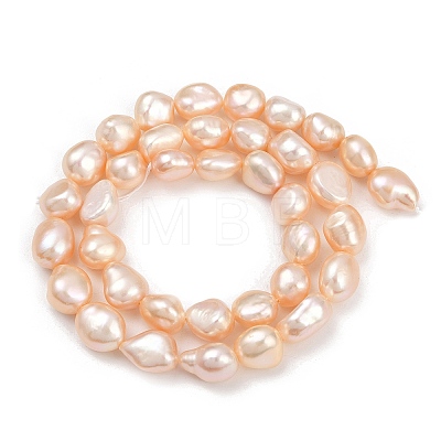 Natural Cultured Freshwater Pearl Beads Strands PEAR-P064-20K-04C-02-1