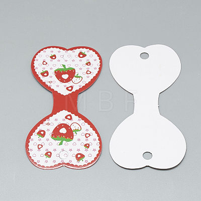 Cardboard Necklace & Bracelet Display Cards CDIS-R034-29-1