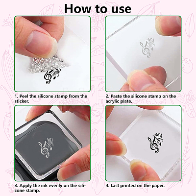 Custom PVC Plastic Clear Stamps DIY-WH0439-0008-1