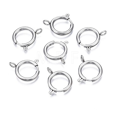304 Stainless Steel Spring Clasps STAS-R083-26-1