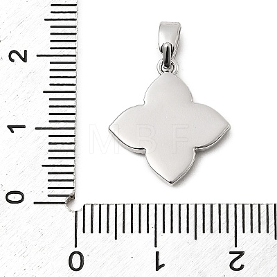 Natural Shell & Clear Cubic Zirconia Pendants KK-G553-13P-1