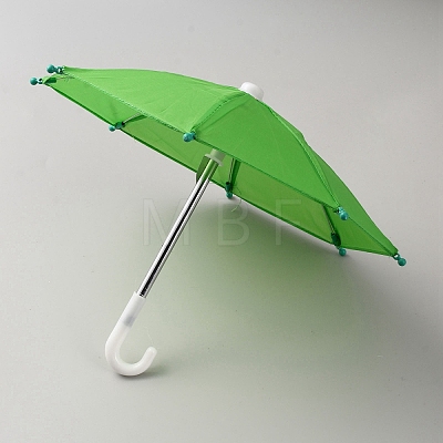 Mini Polyester Doll Umbrella AJEW-WH0314-462A-1