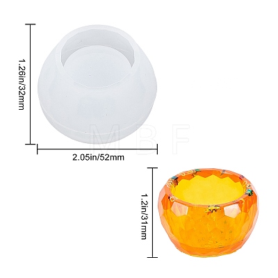 Candles Holders Silicone Mold DIY-WH0195-62-1