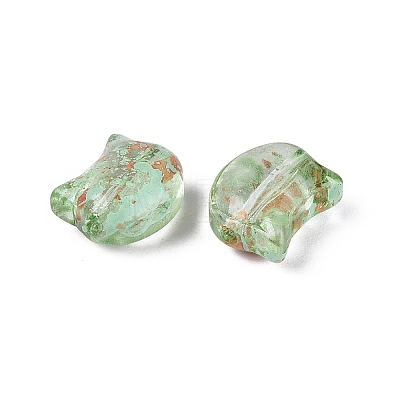 Picasso Transparent Glass Beads SEED-N012-07A-1