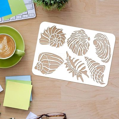 Large Plastic Reusable Drawing Painting Stencils Templates DIY-WH0202-204-1