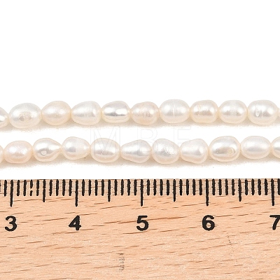 Natural Cultured Freshwater Pearl Beads Strands PEAR-F020-15-1